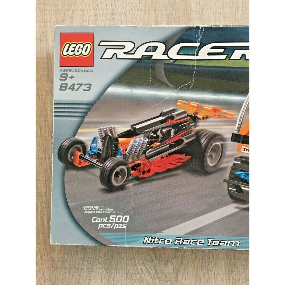 Lego Racers 8473 Nitro Race Team Set 2002 New - Picture 2 of 11